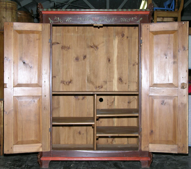 Antique Armoire, Wardrobe or as a TV A160 eBay